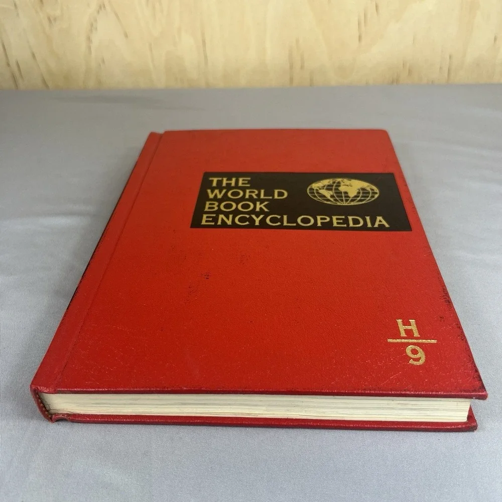 1970 Edition The World Book Encyclopedia H9 Hardcover Vintage Book